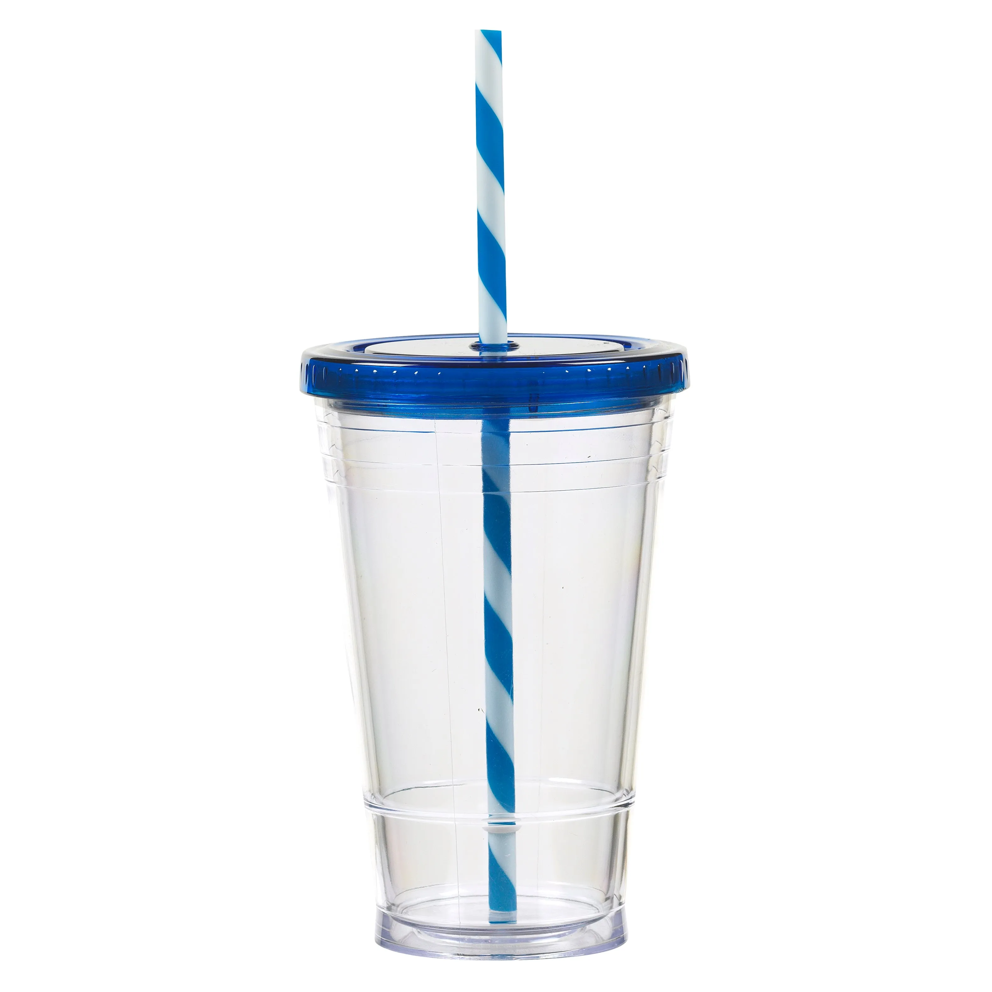 16 oz Slurpy with Striped Straw Tumbler