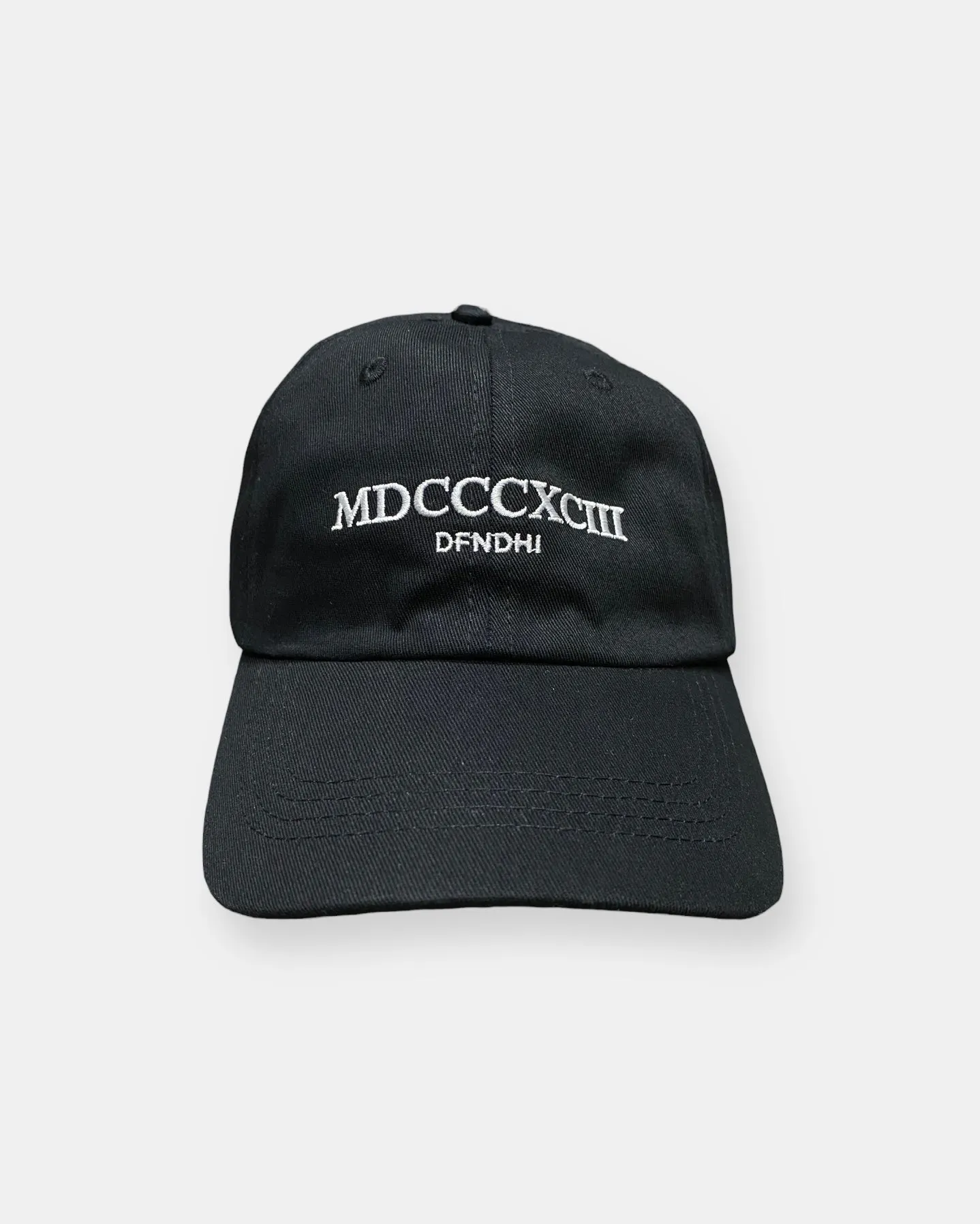 1893 RN Black Dad Cap
