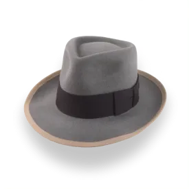 1920s Inspired Vintage Fedora Hat with Classic Teardrop Crown | The Collector