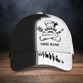 3D Classic Cap 3D Chef Personalized Name Cap Namashops