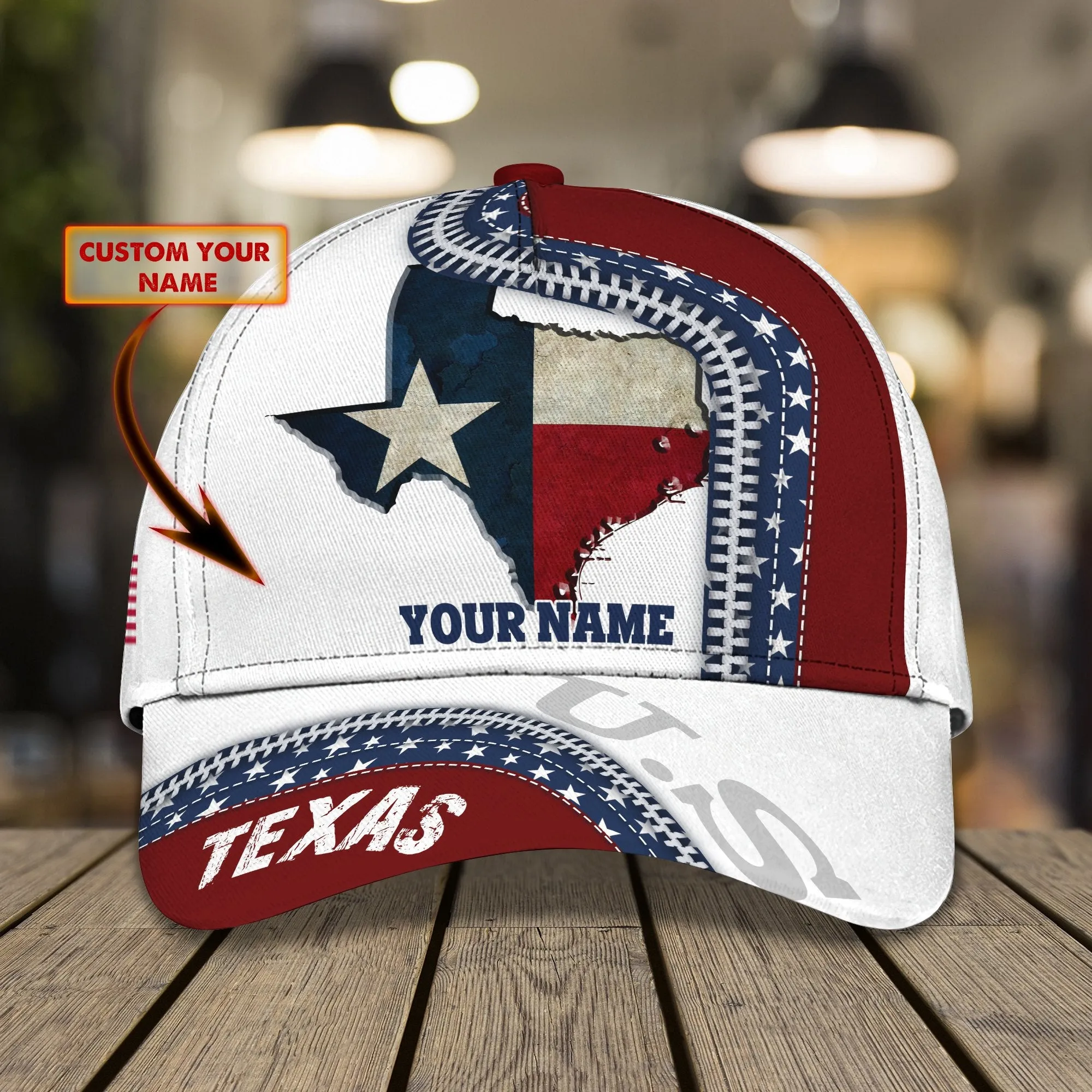 3D Classic Cap A Texas Cap Namashops