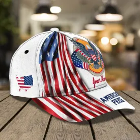 3D Classic Cap American Pride Personalized Name Cap 300 Namashops