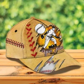 3D Classic Cap Baseball Personalized Name Cap