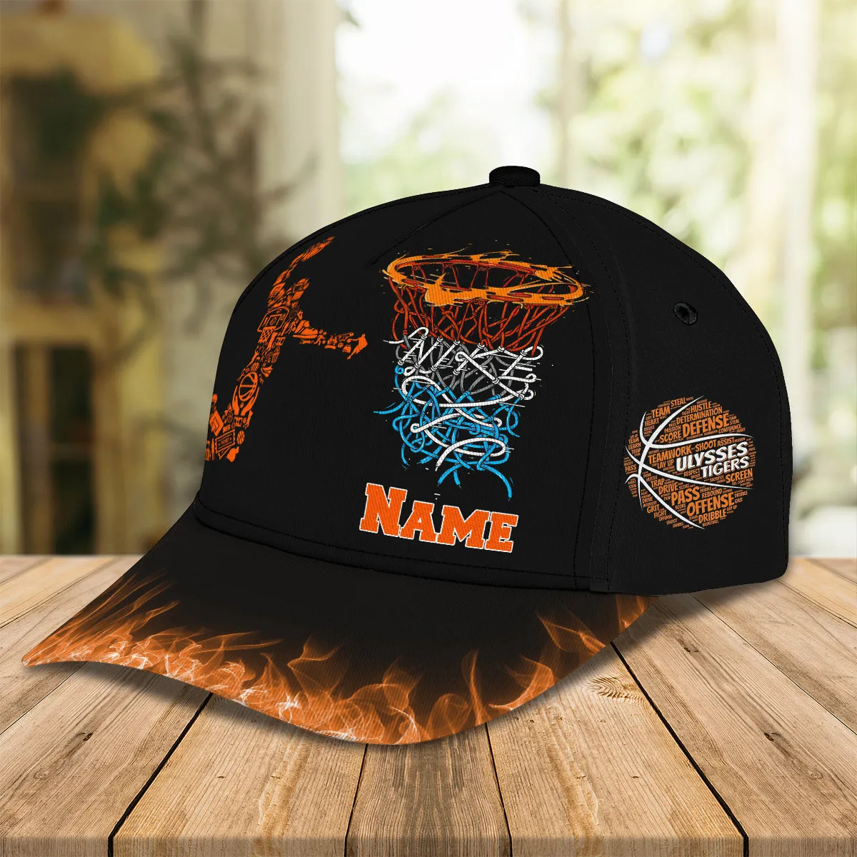 3D Classic Cap Basketball Q Personalize Name Cap Cap Namashops