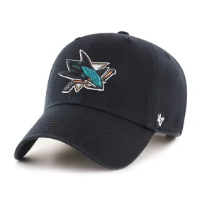47 Brand NHL Clean Up Adjustable Hat - San Jose Sharks