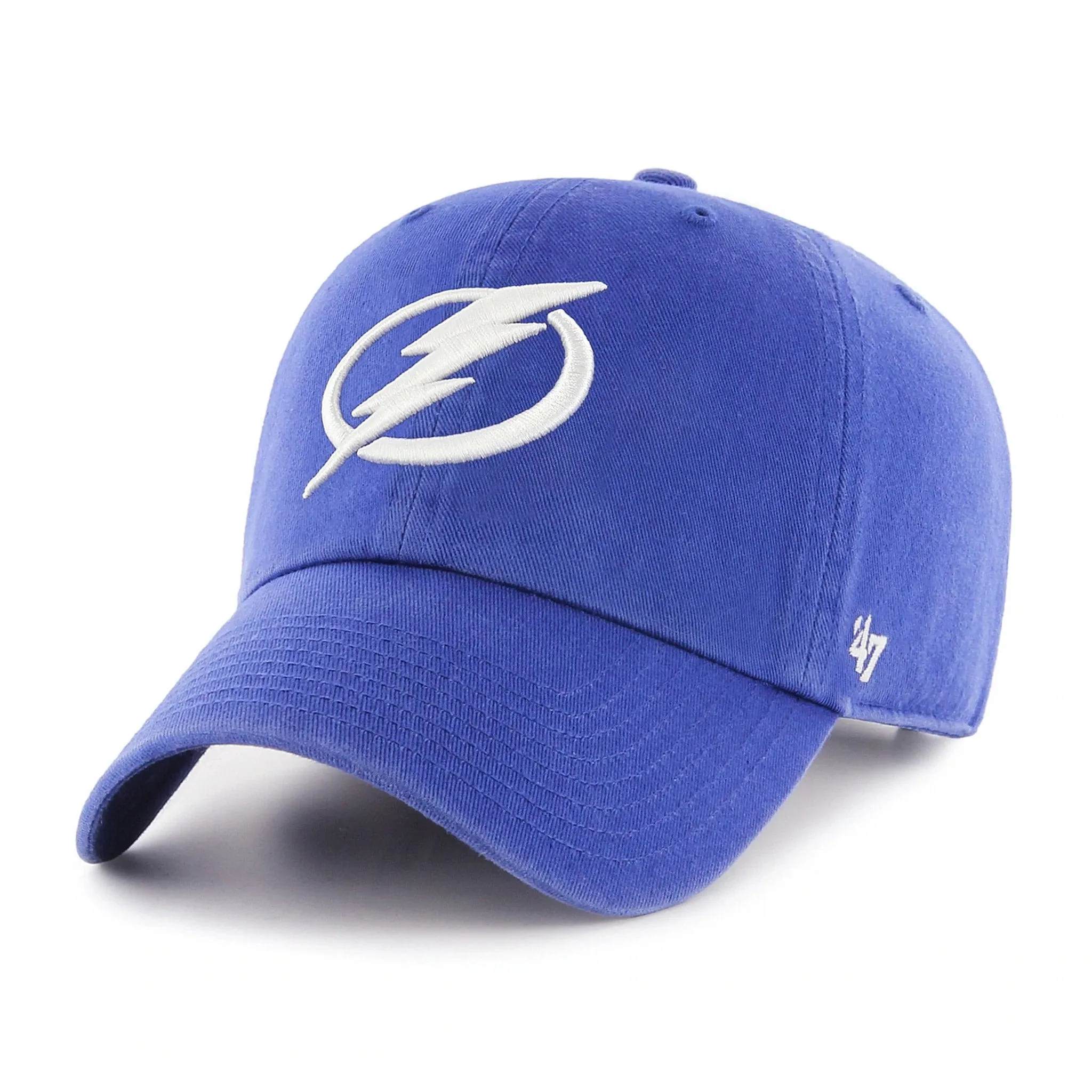 47 Brand NHL Clean Up Adjustable Hat - Tampa Bay Lightning