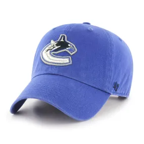 47 Brand NHL Clean Up Adjustable Hat - Vancouver Canucks