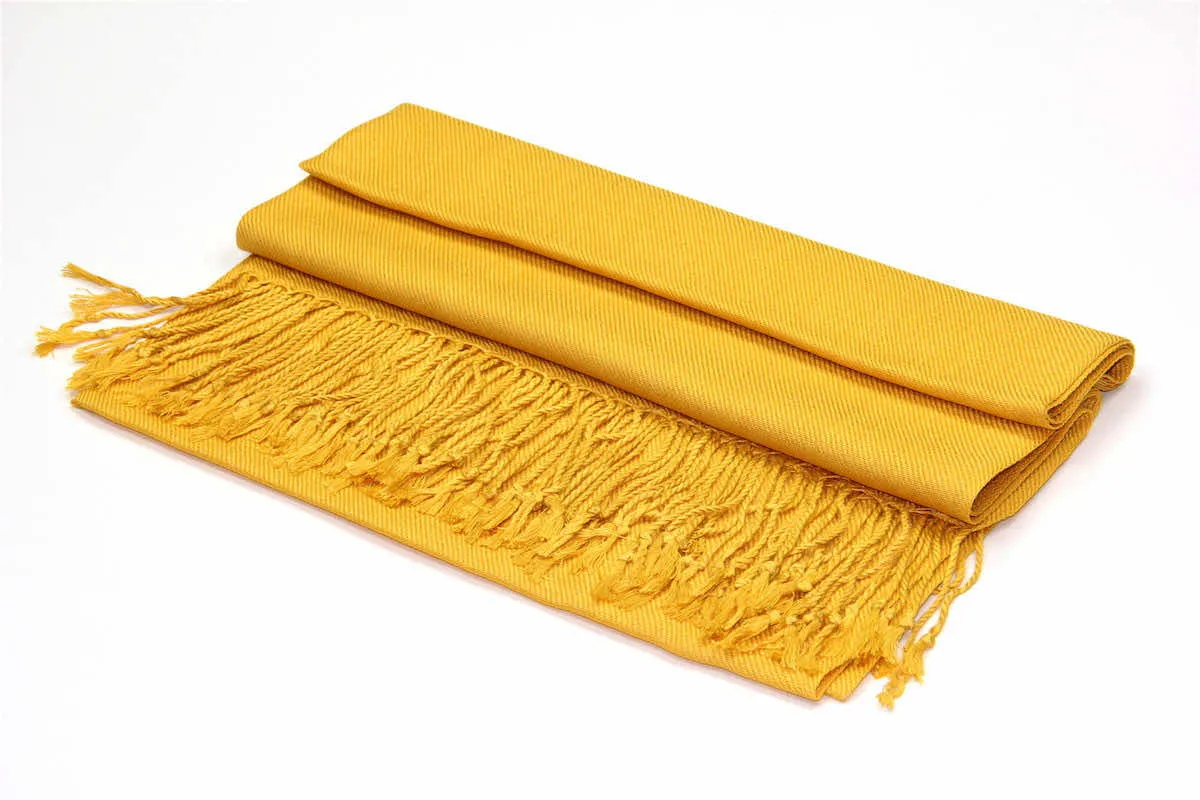 Achillea Gold Pashmina Scarf