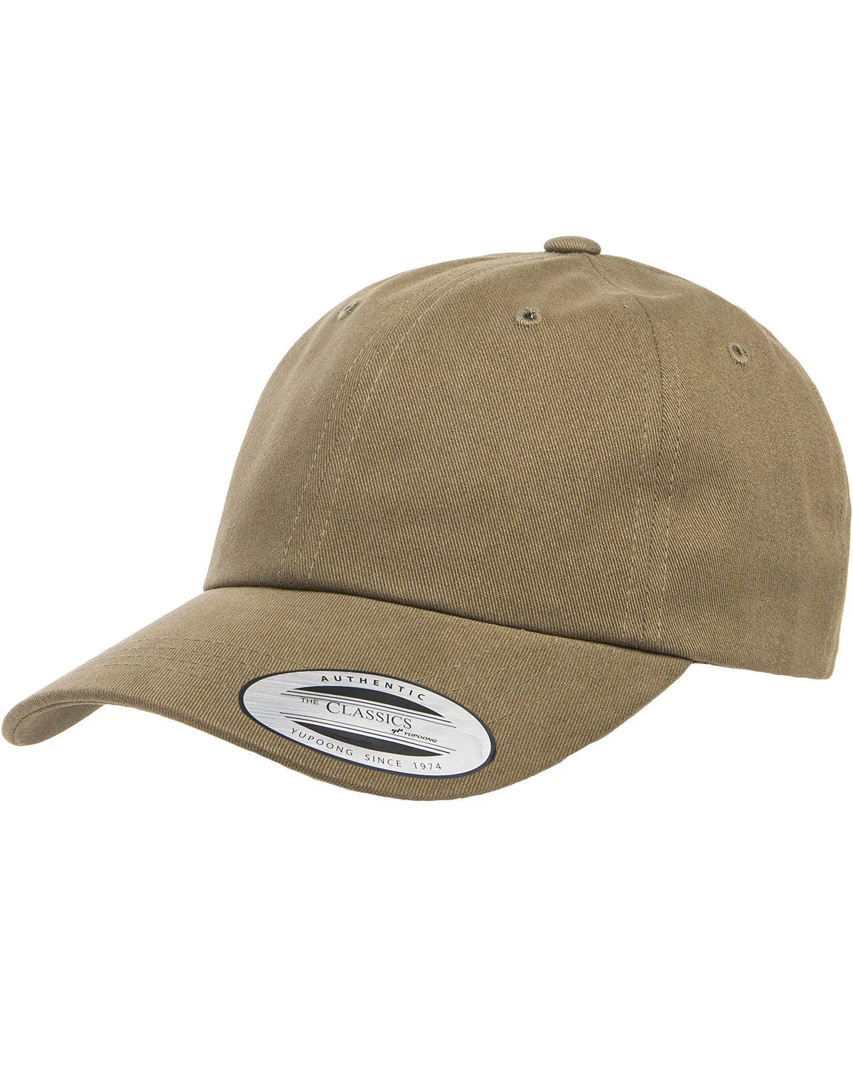 Adult Peached Cotton Twill Dad Cap
