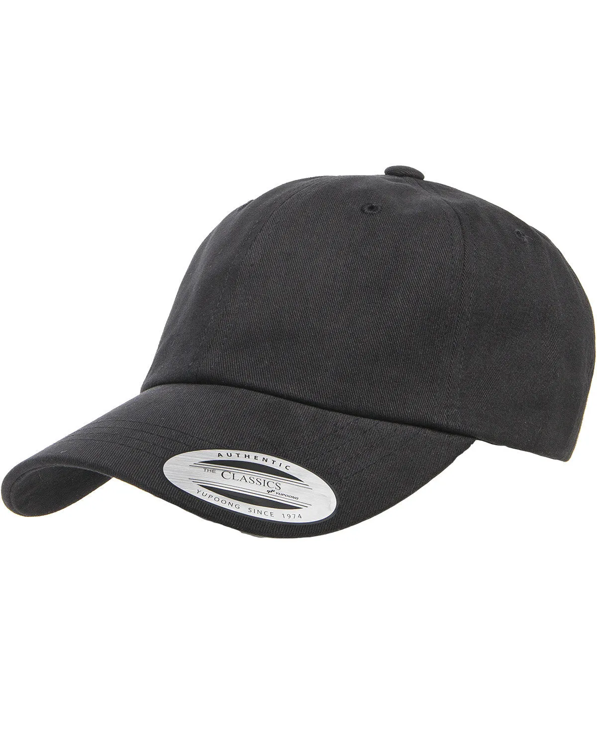 Adult Peached Cotton Twill Dad Cap
