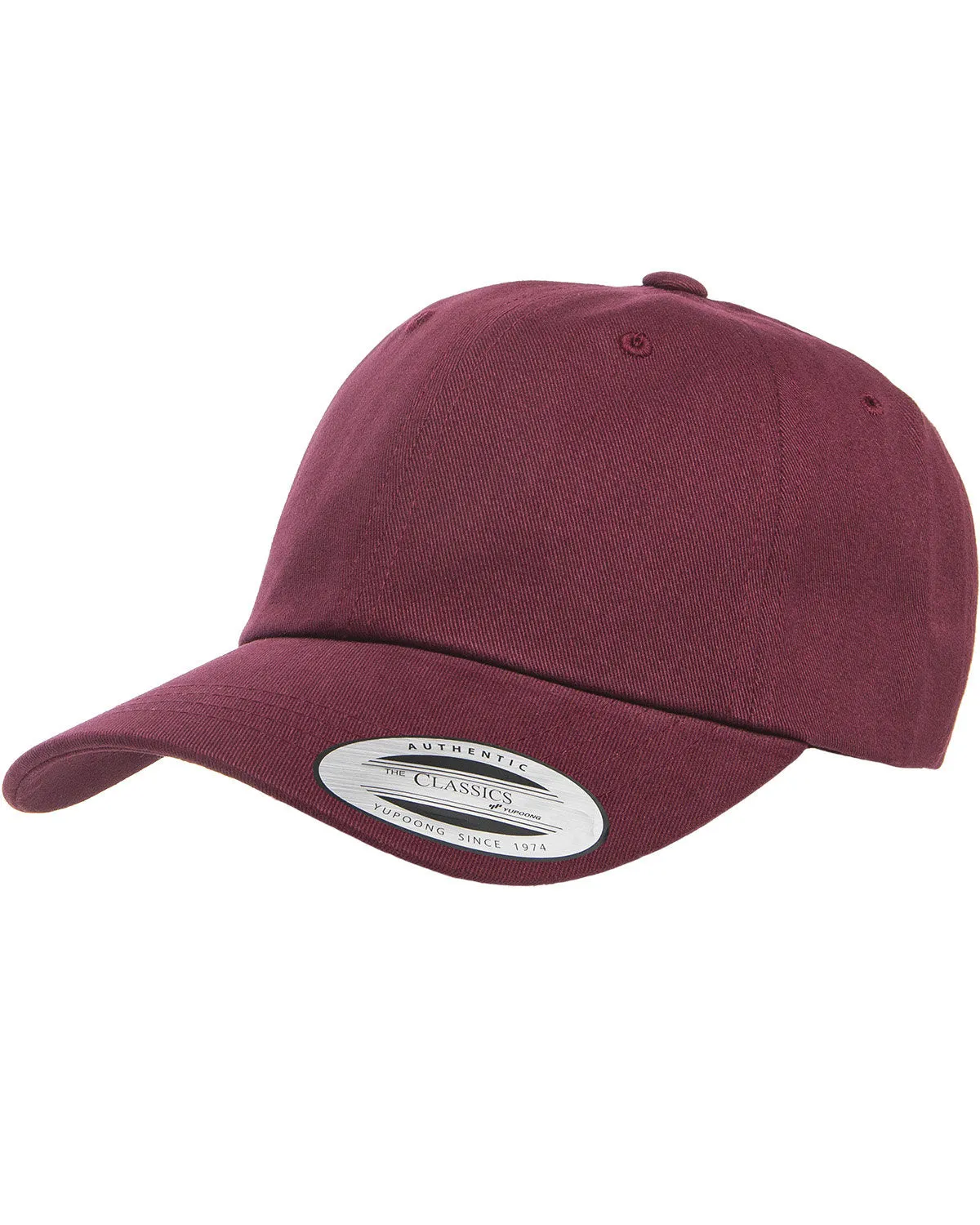 Adult Peached Cotton Twill Dad Cap