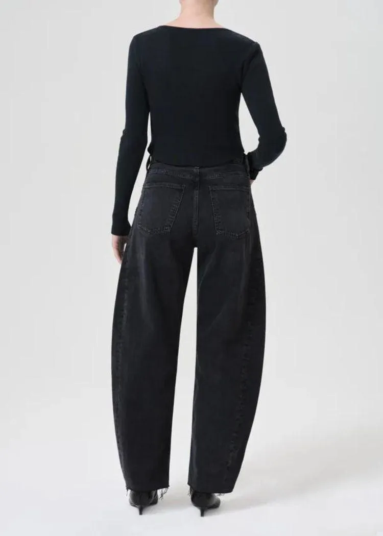 Agolde Luna  Pieced Jean - Possess