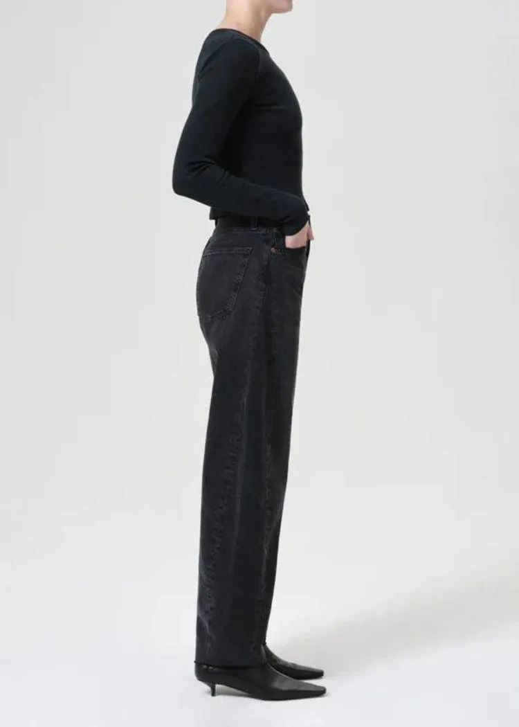 Agolde Luna  Pieced Jean - Possess