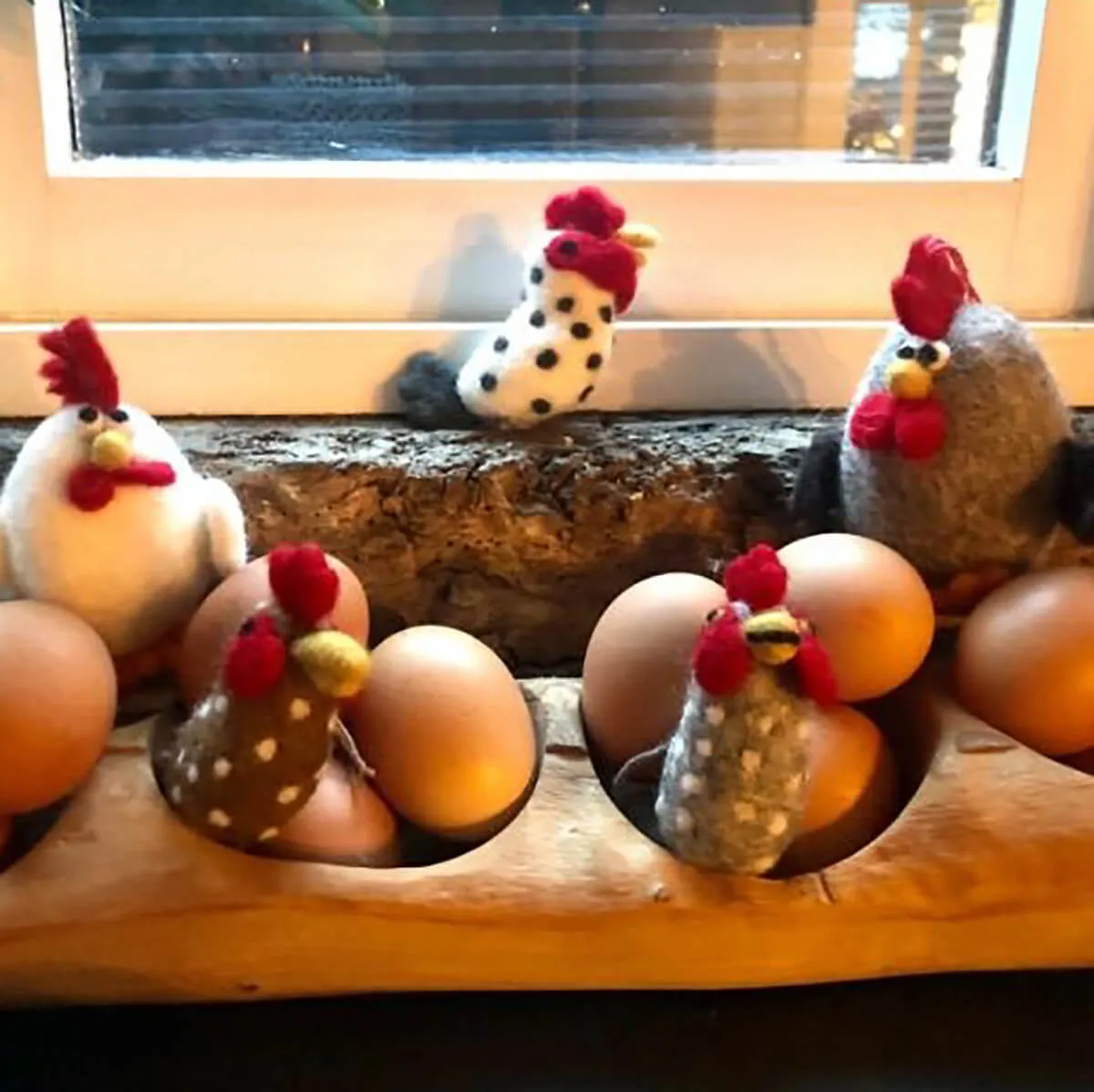 Albert Eggstein Hanging Decoration by Felt So Good