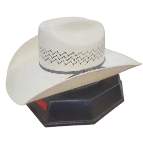 American Hat Co. American Cowboy Ivory Straw Hat 5200-2CSTEEL