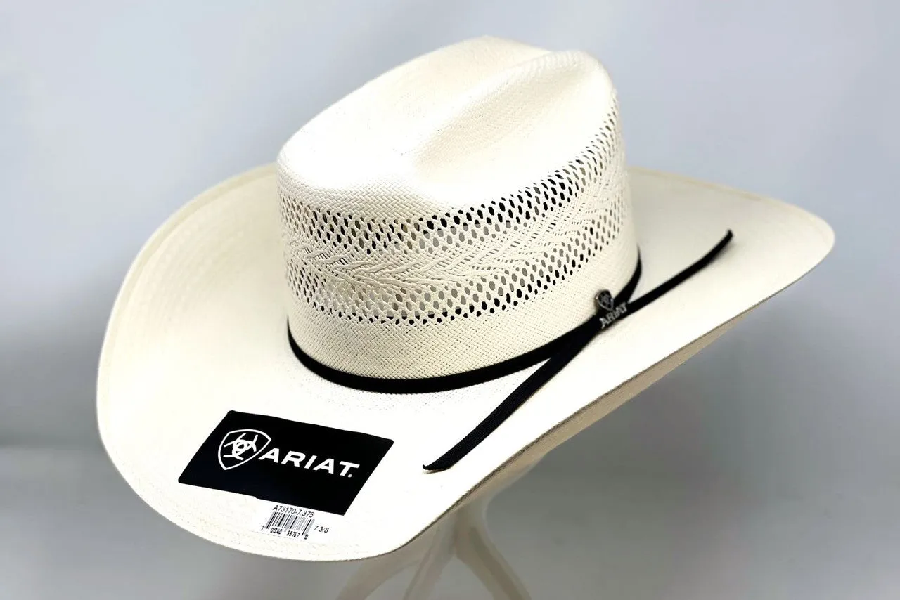 Ariat 20X Straw Cowboy Western Hat A73170