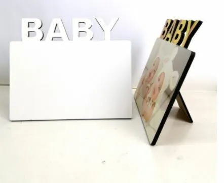 Baby MDF Sublimation Frame