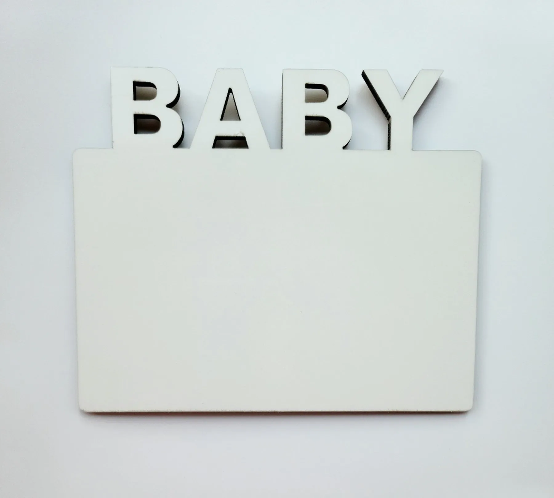 Baby MDF Sublimation Frame