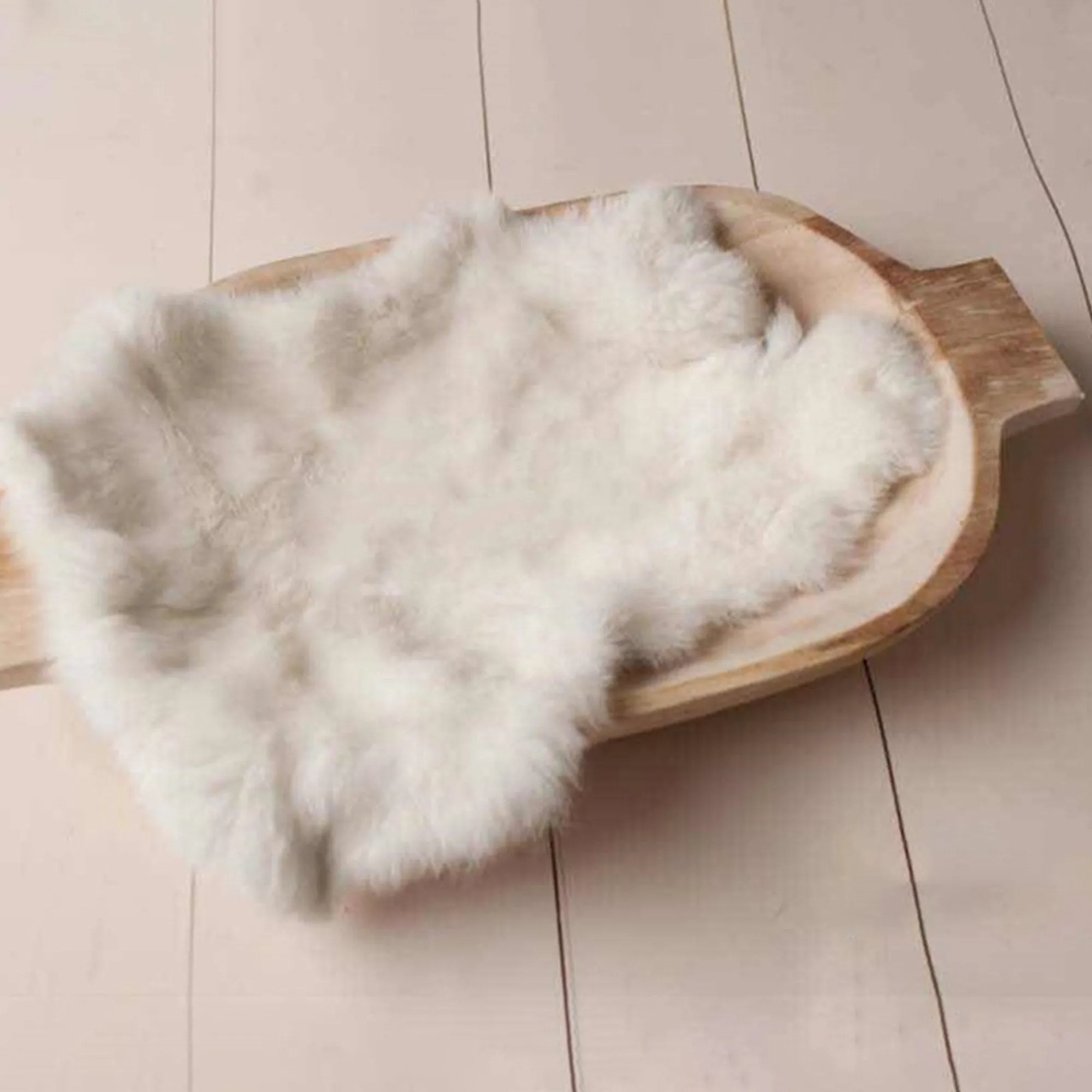 Babymoon Rabbit Fur | Basket Filler | Baby Photography Props | White