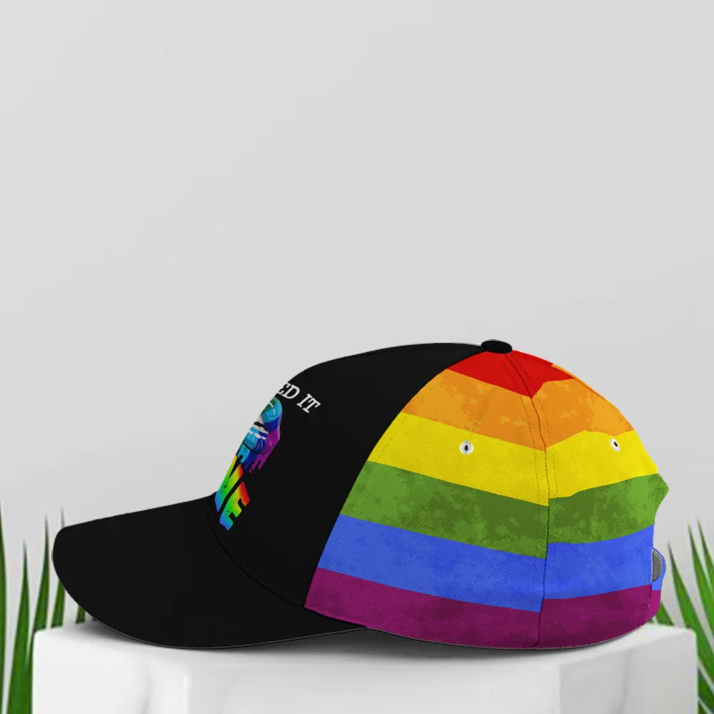 Baseball Cap For LGBTQ Drawing Dripping Lips Coolspod