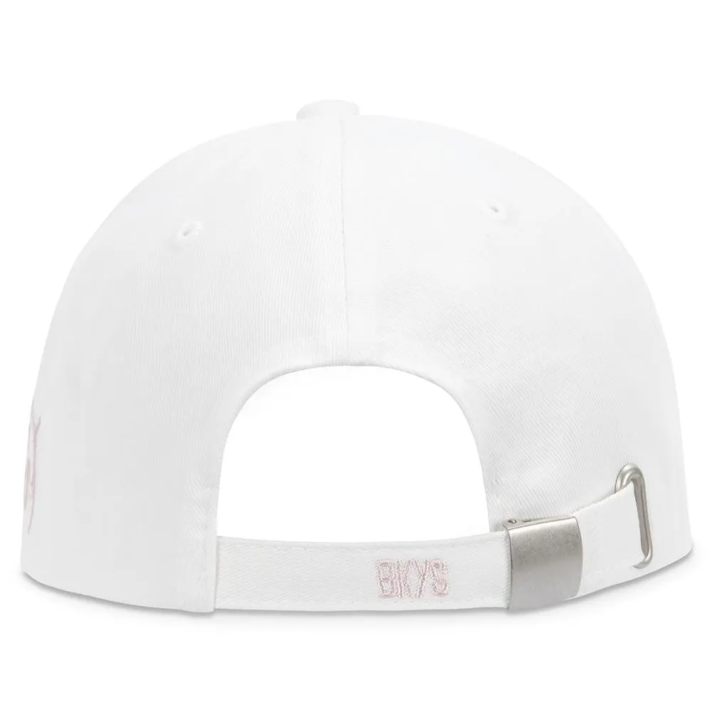 Black Keys Lucky Charm Dad Hat White