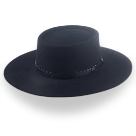 Black Vaquero Cowboy Hat in Durable Fur Felt | The Mojave