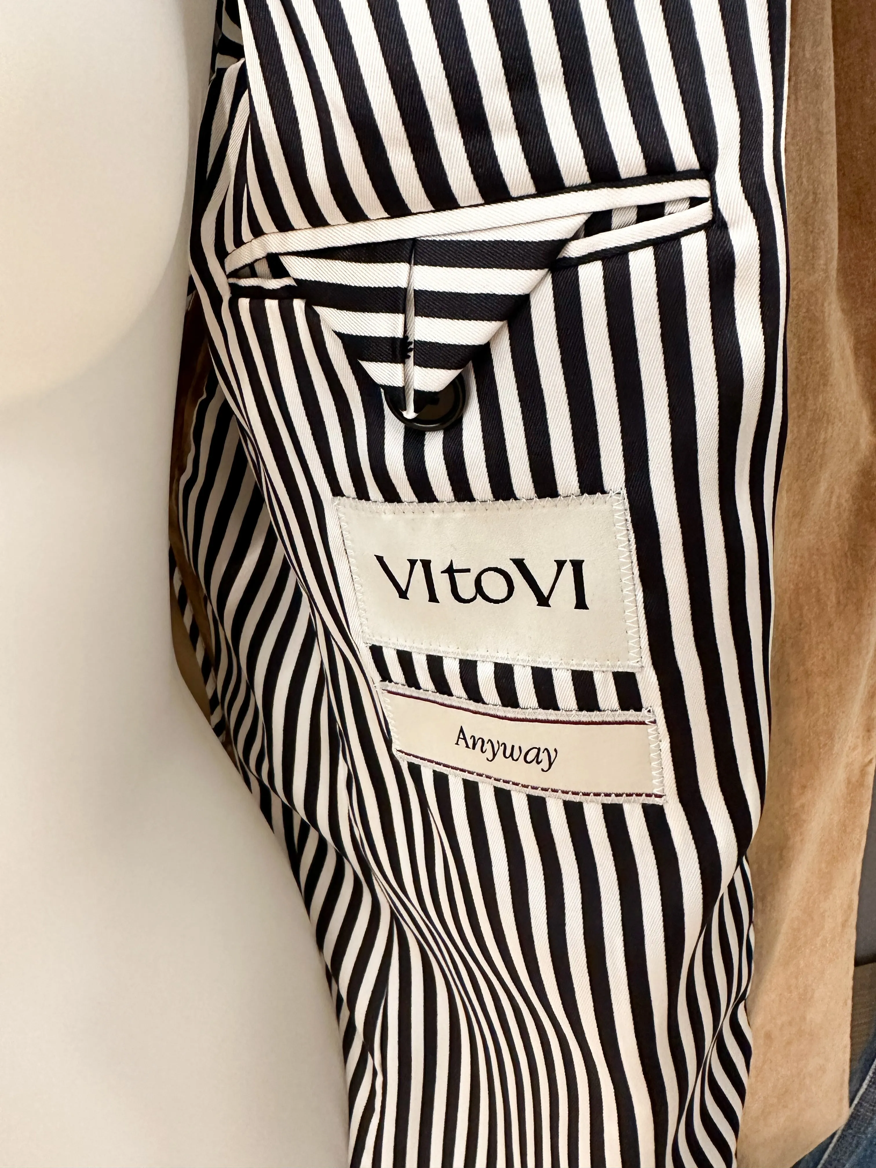 Blazer VITOVI Velvet Caramello