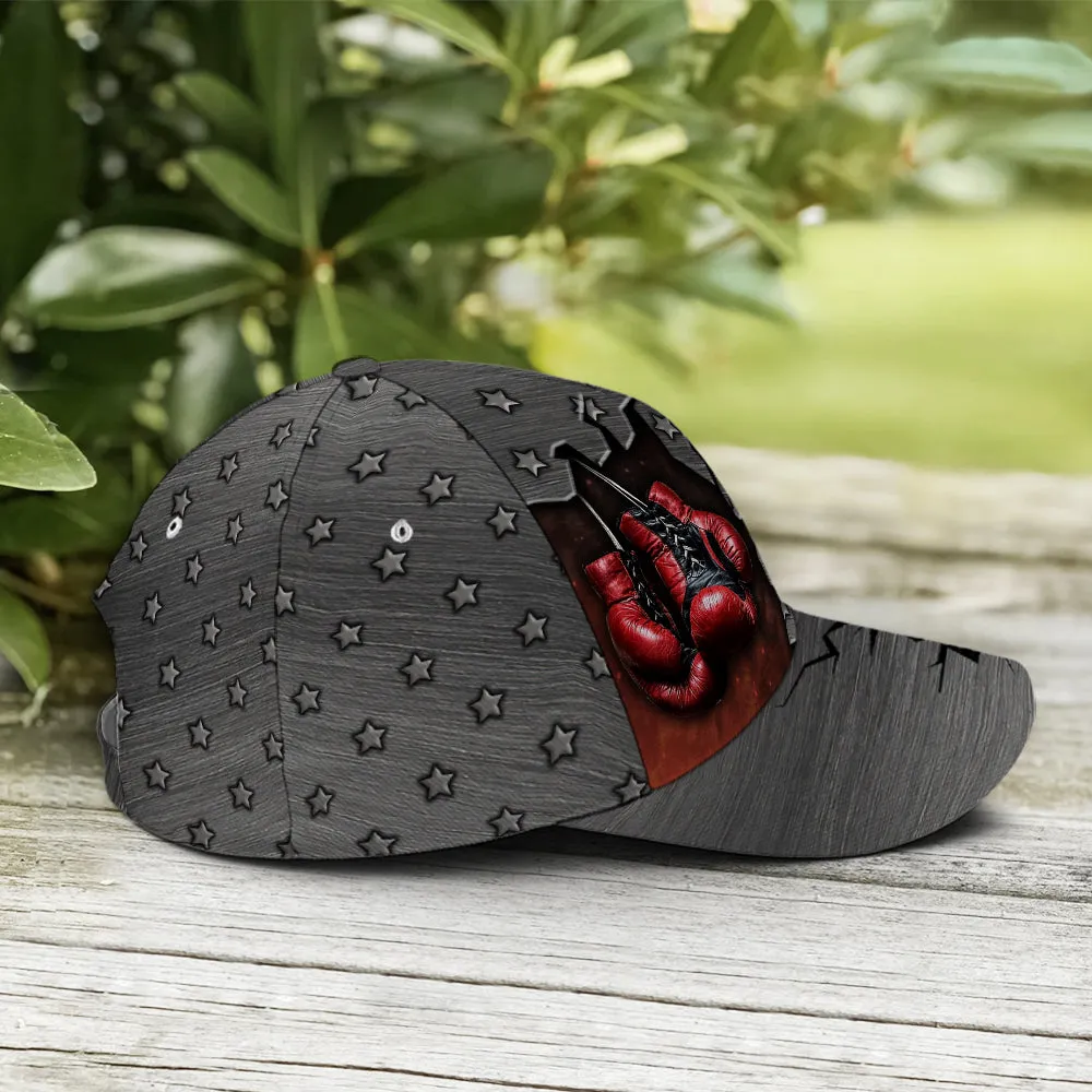 Boxing Metallic Style Star Pattern Baseball Cap Coolspod Classic Cap For Boxing Player Boxing Lover Gifts