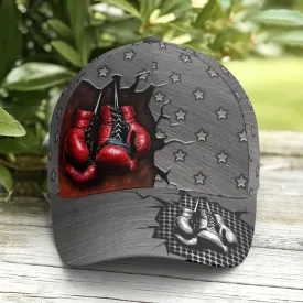 Boxing Metallic Style Star Pattern Baseball Cap Coolspod Classic Cap For Boxing Player Boxing Lover Gifts