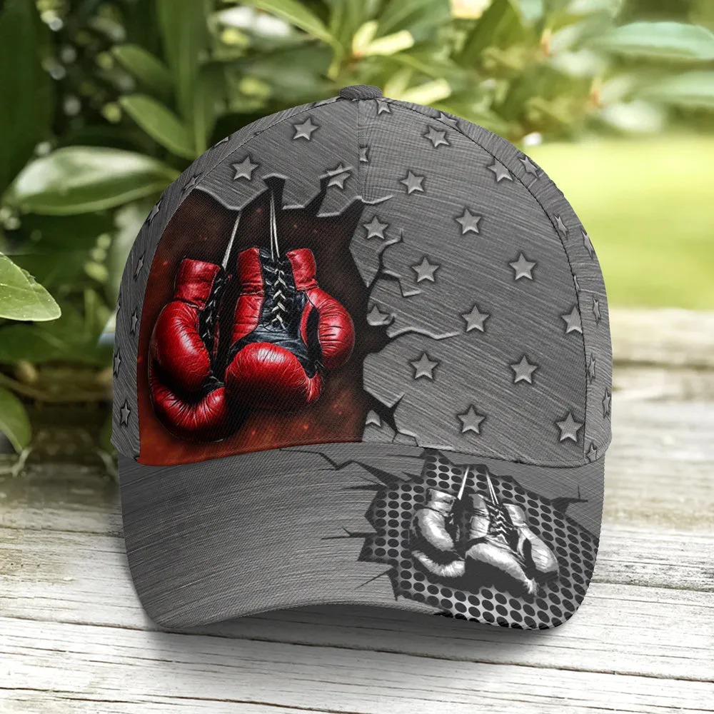 Boxing Metallic Style Star Pattern Baseball Cap Coolspod Classic Cap For Boxing Player Boxing Lover Gifts