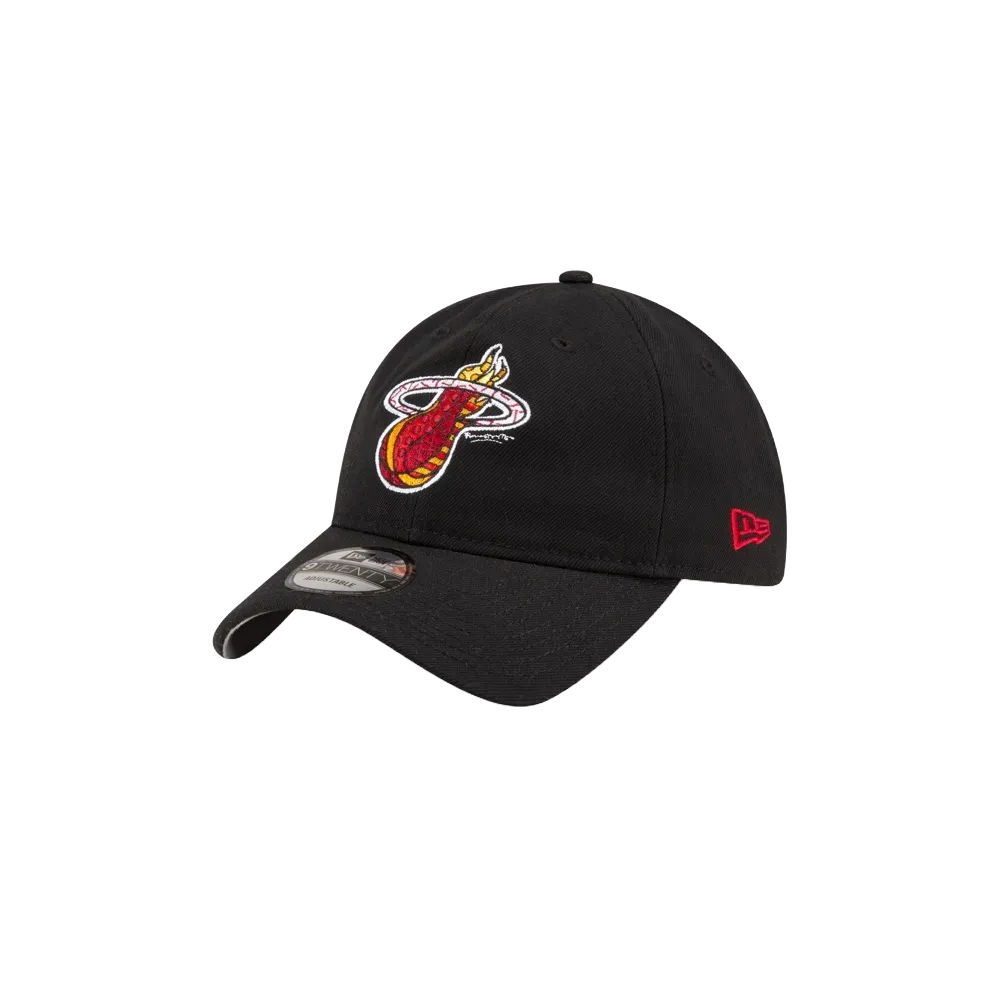 Britto x HEAT Logo Black Dad Hat