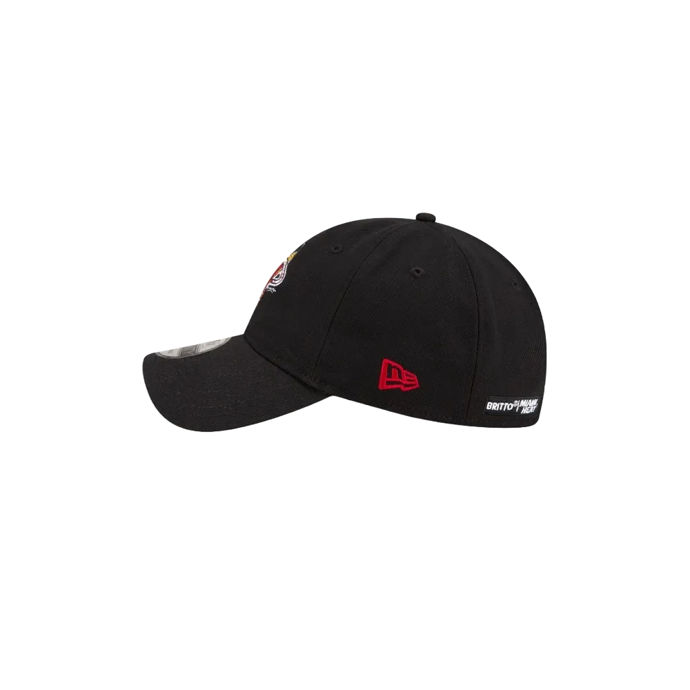 Britto x HEAT Logo Black Dad Hat