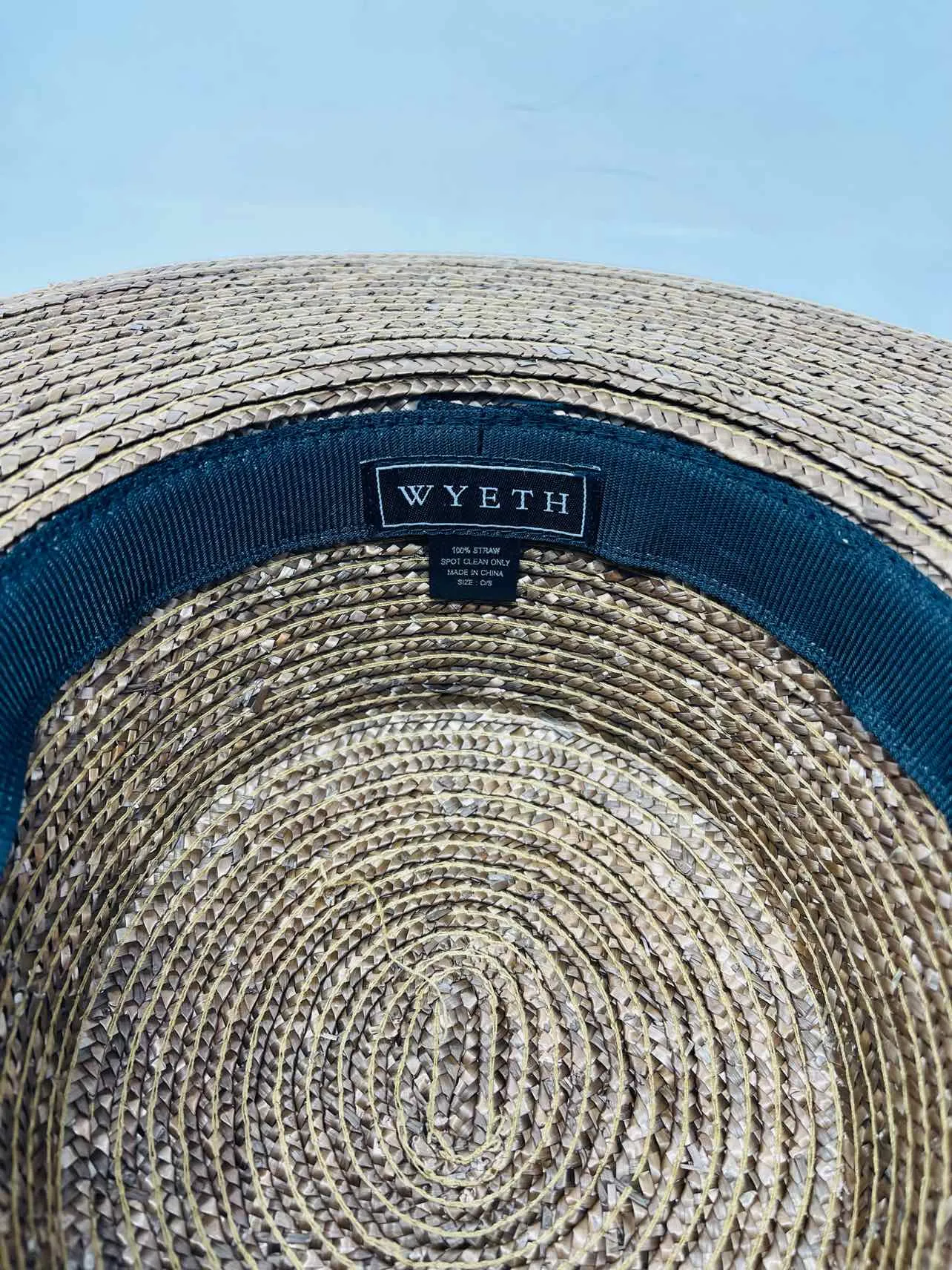 Brown Straw Woven Accessories Hat