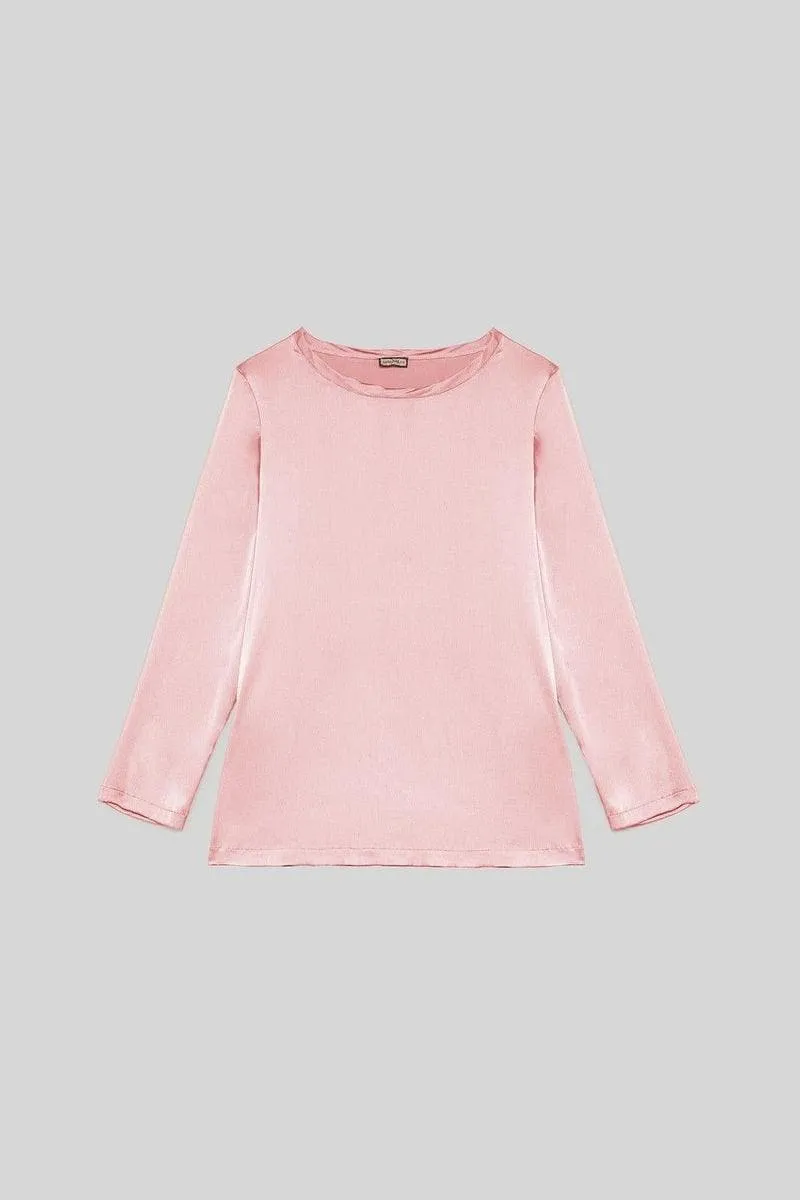 Camicia silk satin