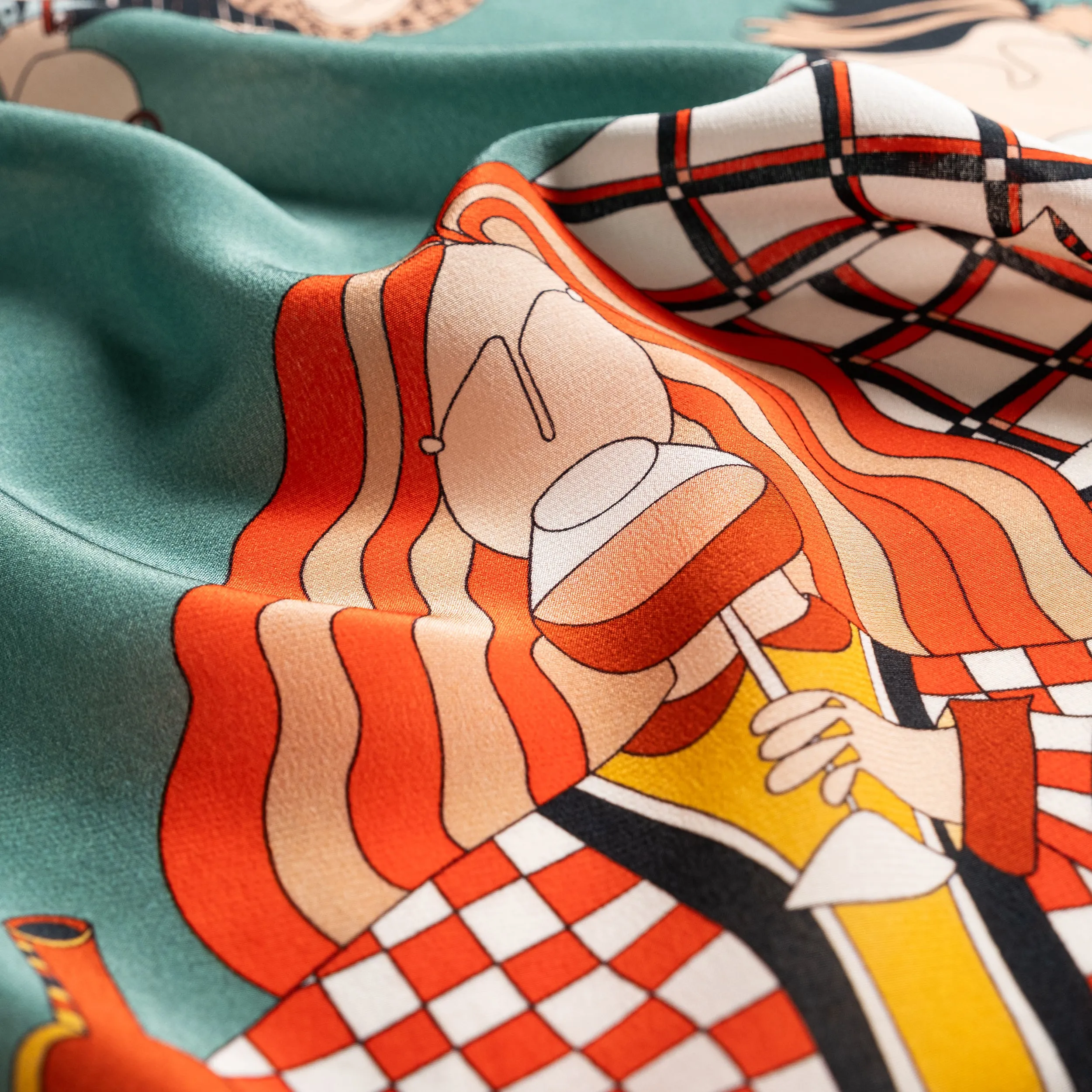 Cheers to You! Silk Scarf