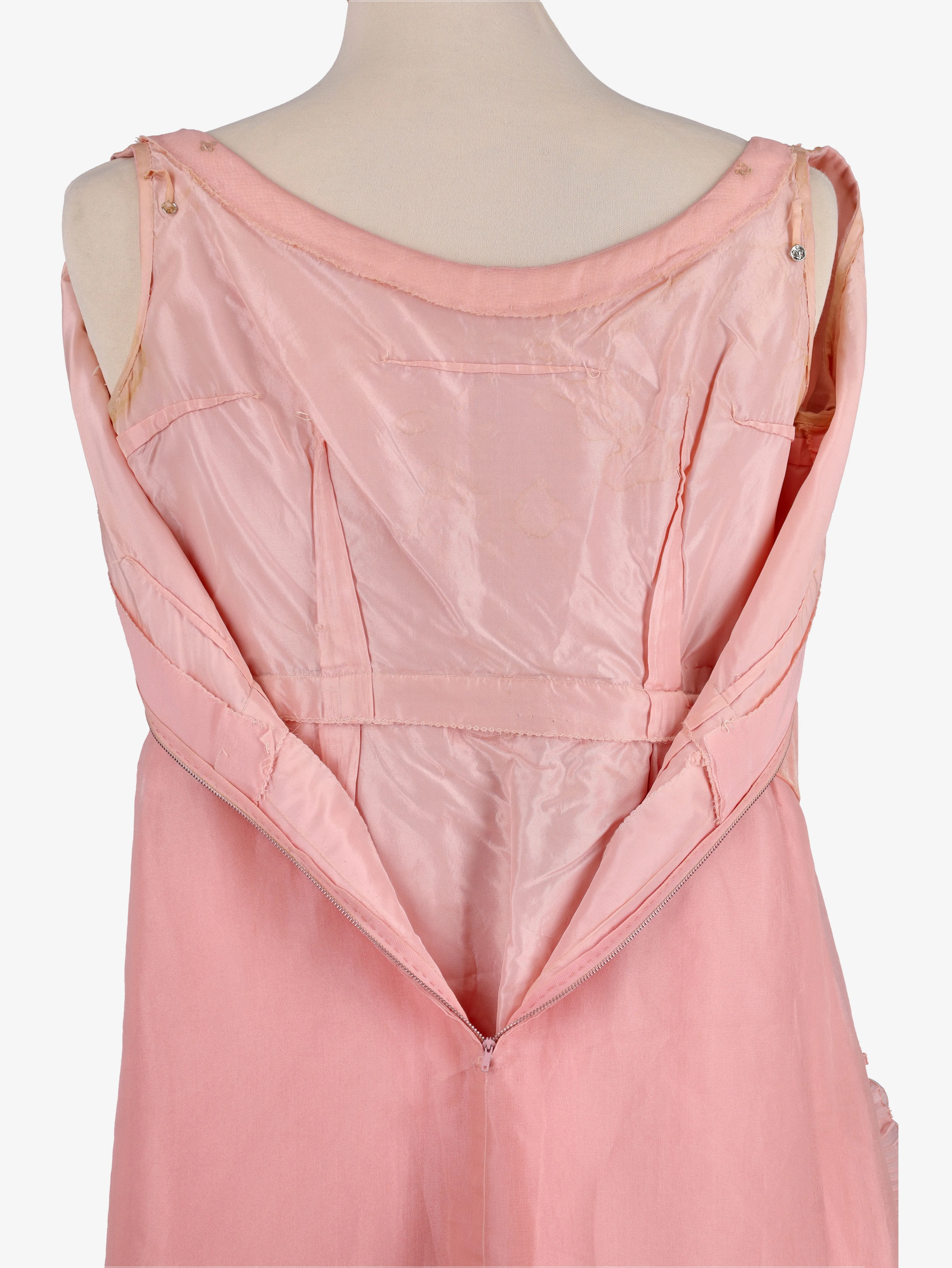 Cocktail Dress With Bow Belt - 50s