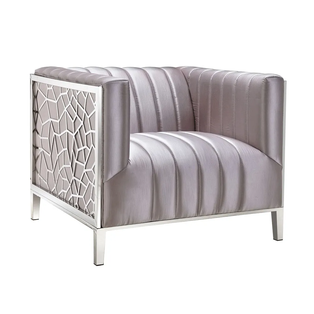 Conrad Velvet Accent Chair