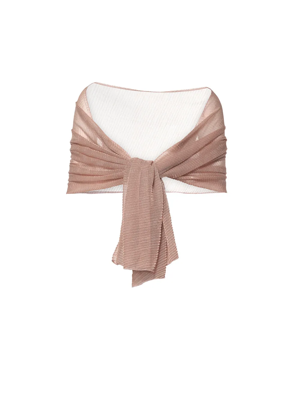 Crepe Scarf - Rose