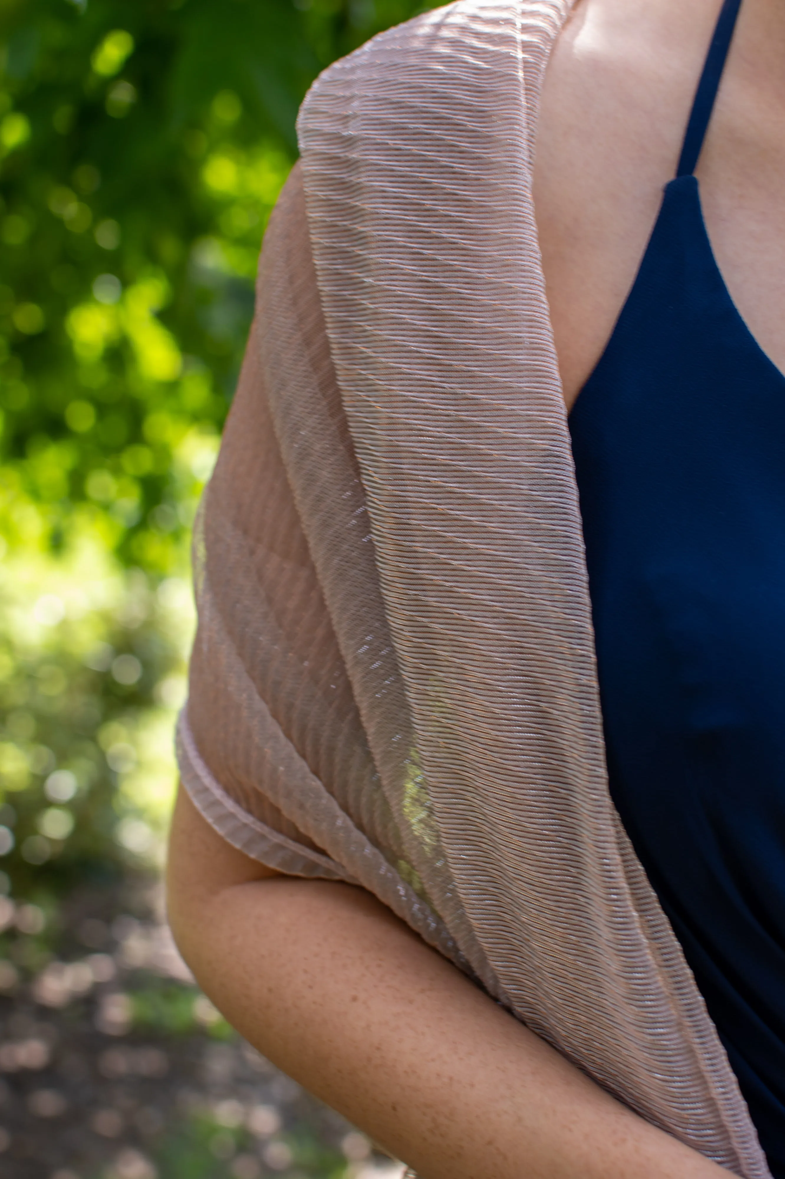 Crepe Scarf - Rose