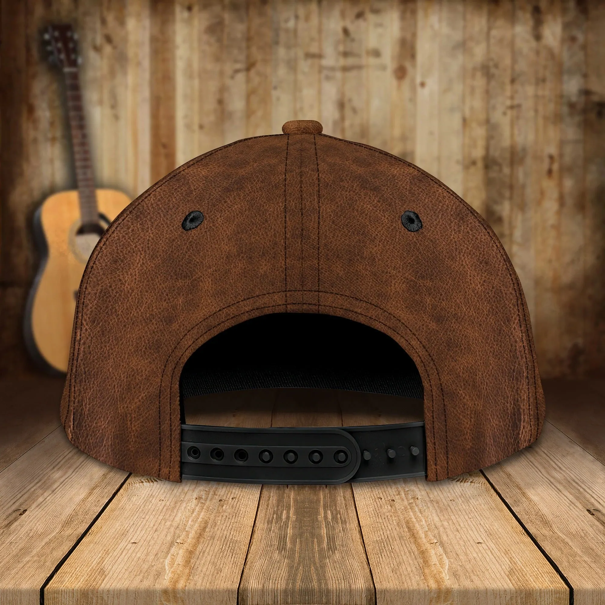Custom Guitar Cap Hat Or Guitarist Man Travel Summer Cap Hat, Present To Guitar And Music Lovers