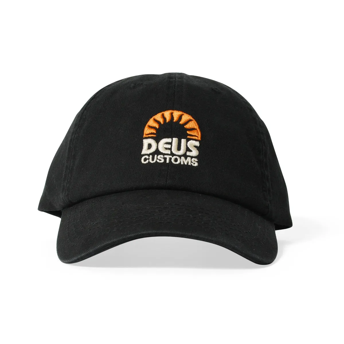 DEUS EX MACHINA SUNRISE DAD CAP BLACK【DMP237787】