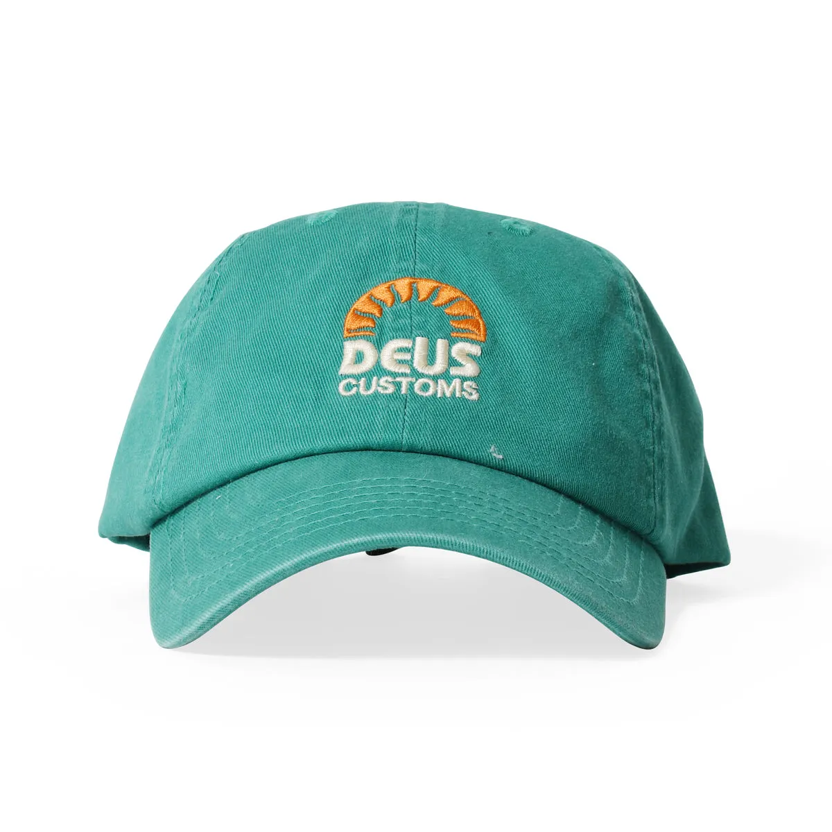 DEUS EX MACHINA SUNRISE DAD CAP JASPER GREEN【DMP237787】