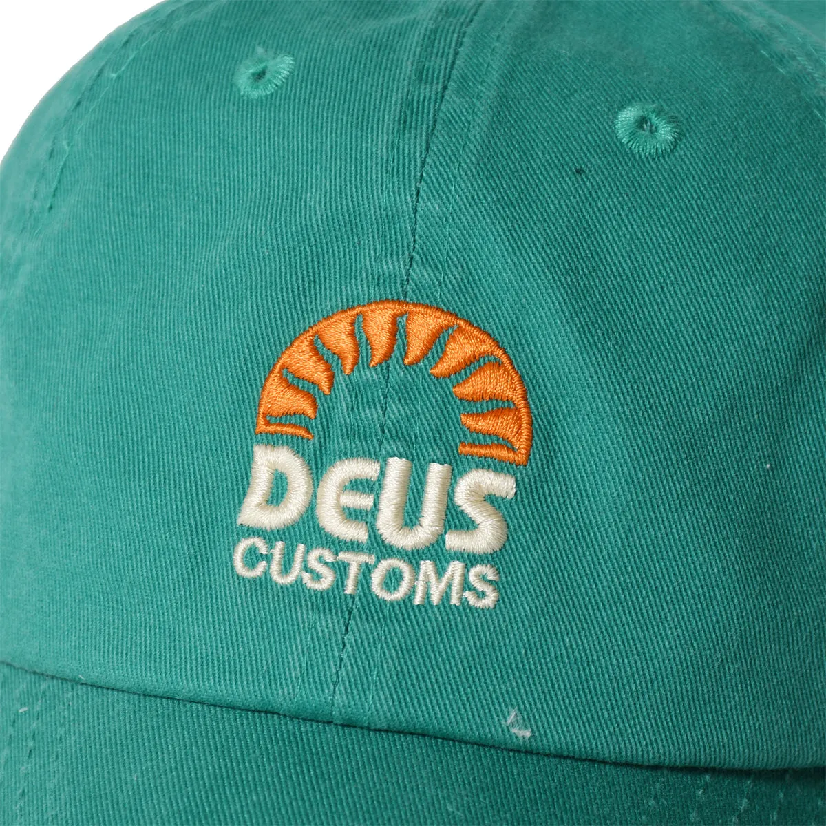 DEUS EX MACHINA SUNRISE DAD CAP JASPER GREEN【DMP237787】