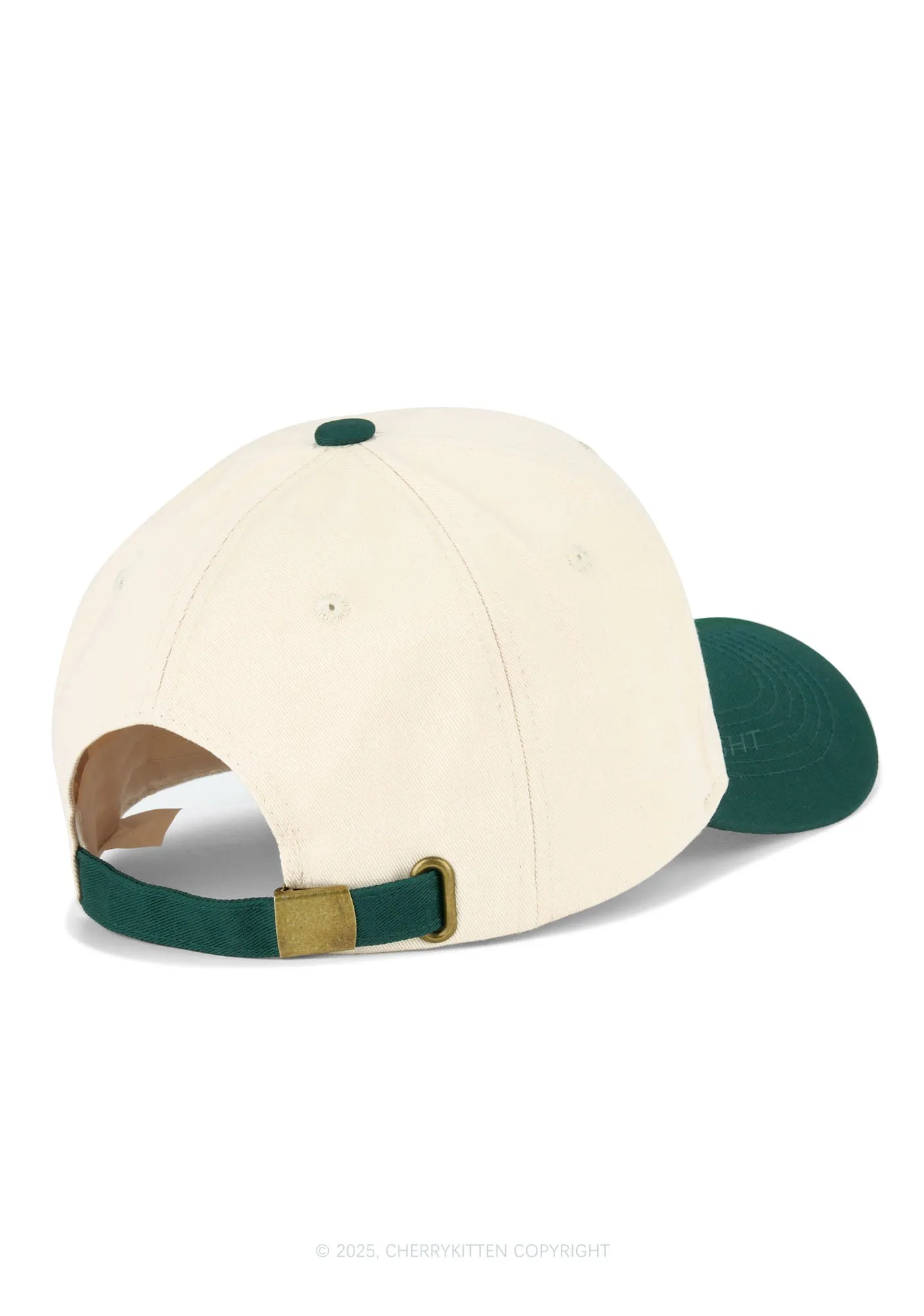 Embroidered Eat Your Girl Out Pride Y2K Color Block Baseball Cap Cherrykitten