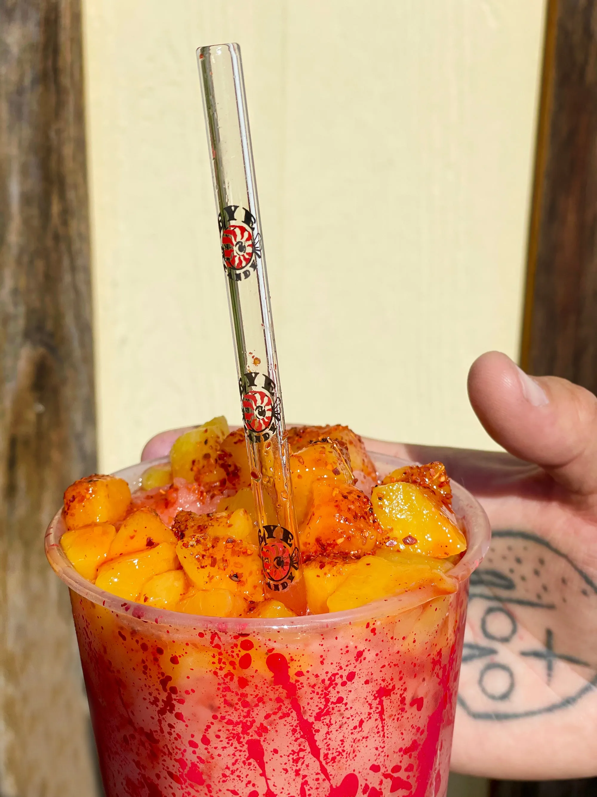 EYECANDY GLASS STRAW