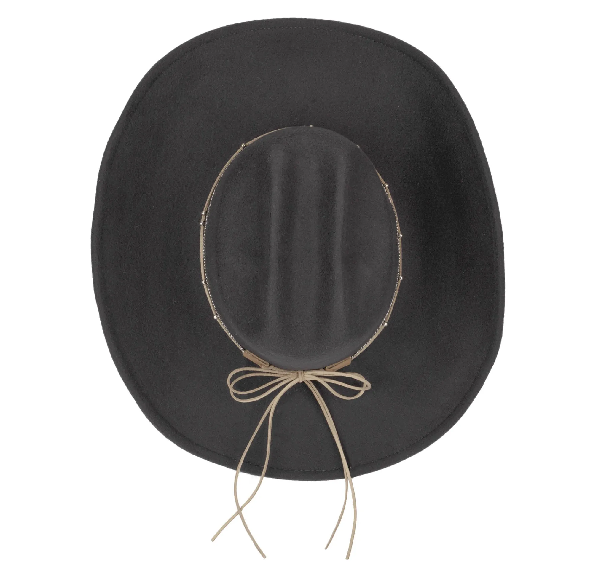 Faux Felt Cattleman's Crease Cowboy