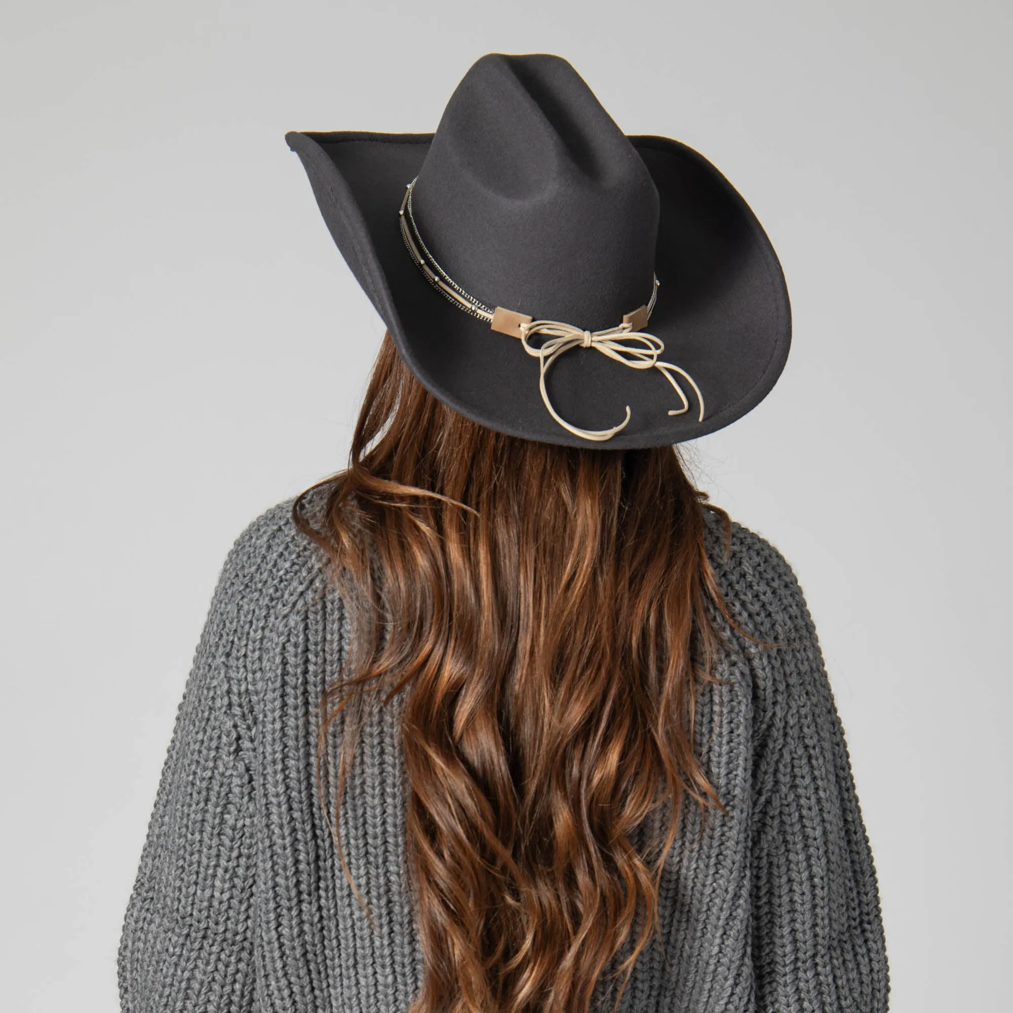 Faux Felt Cattleman's Crease Cowboy