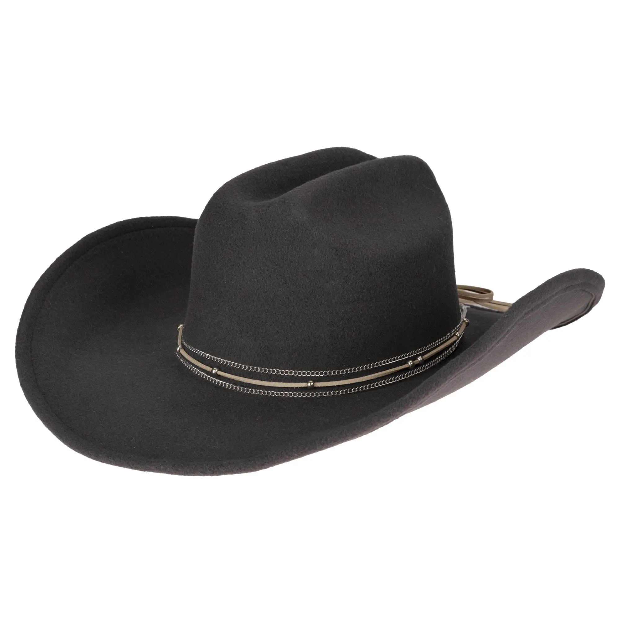Faux Felt Cattleman's Crease Cowboy