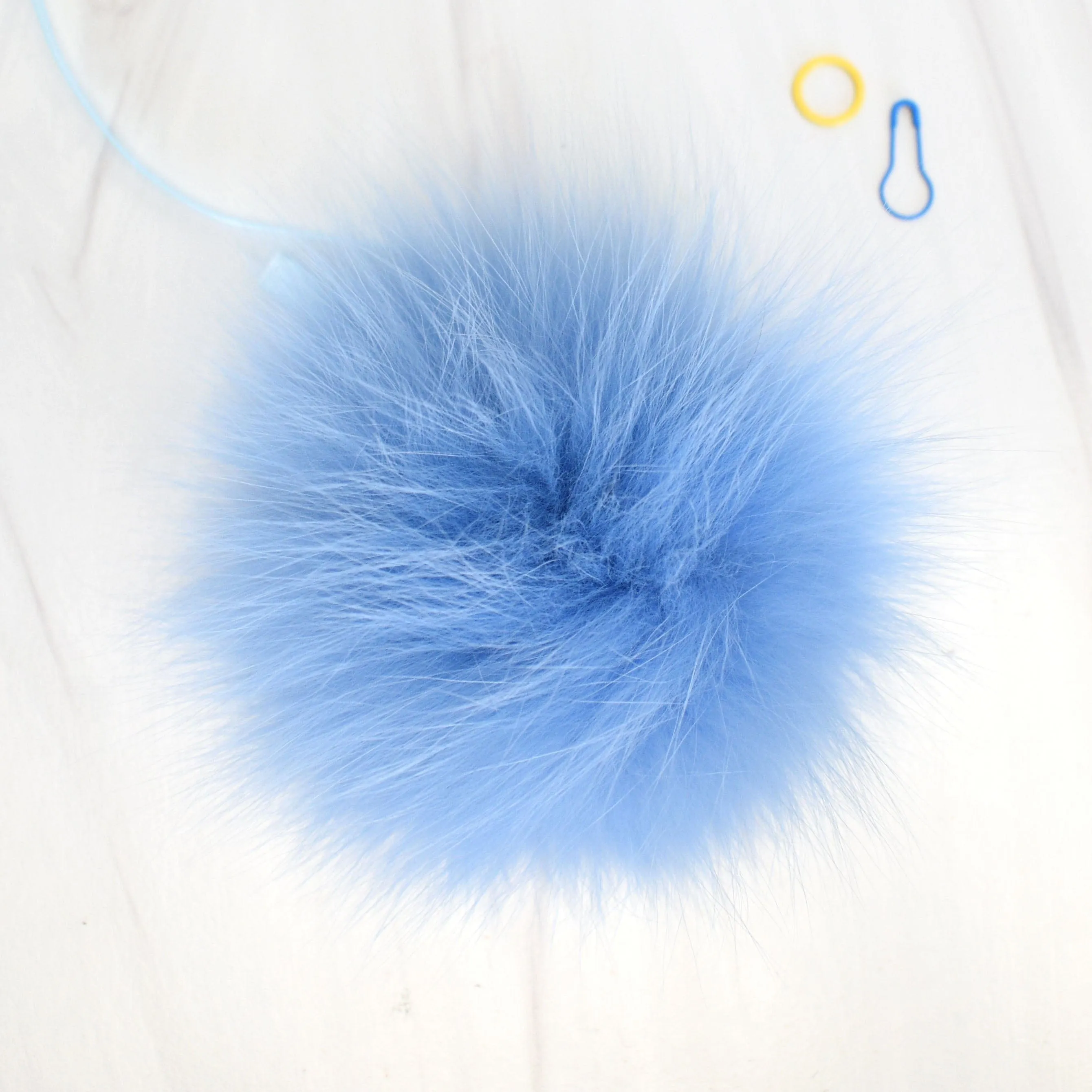 Fur Pompoms by Schildkraut