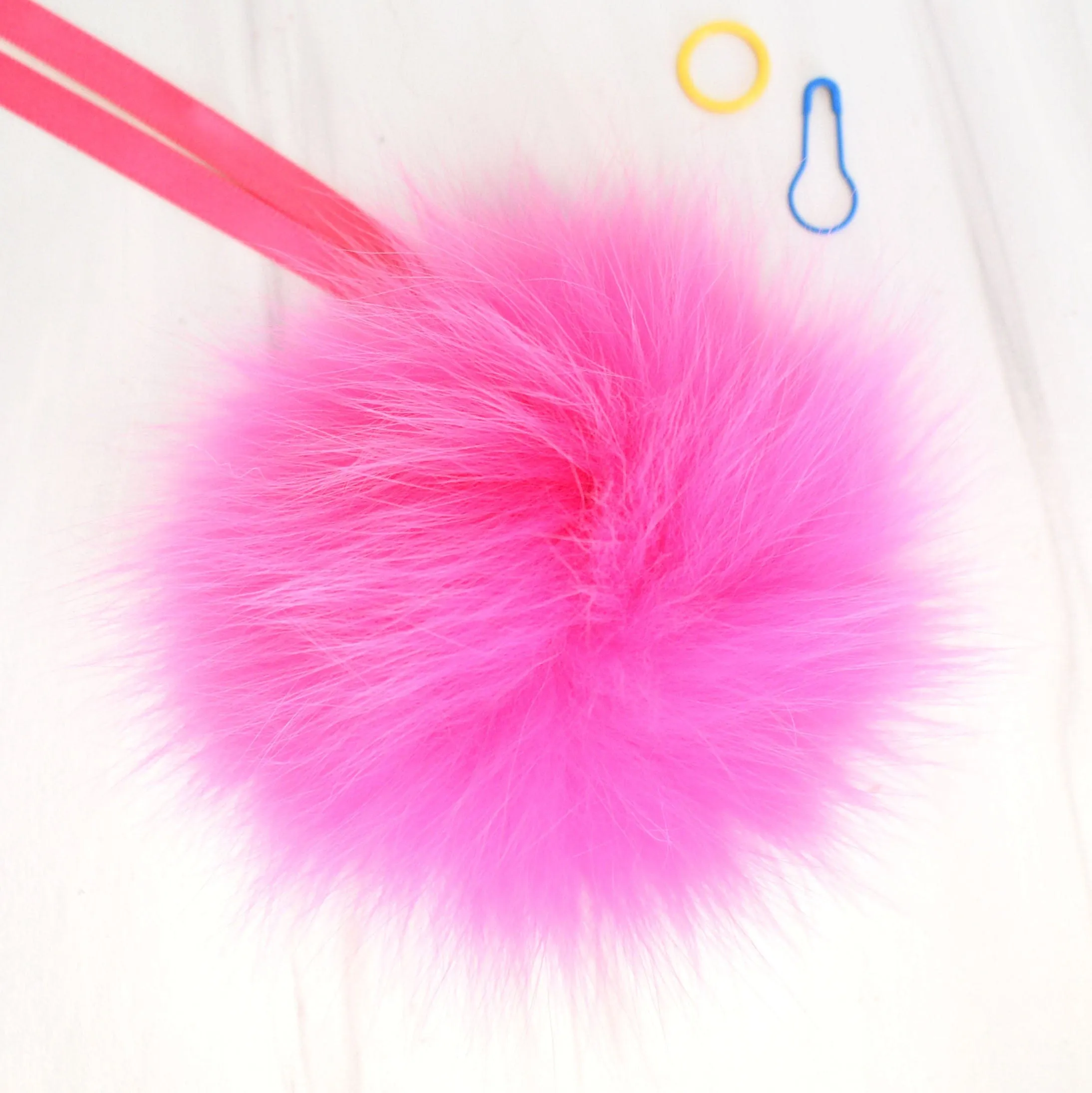 Fur Pompoms by Schildkraut